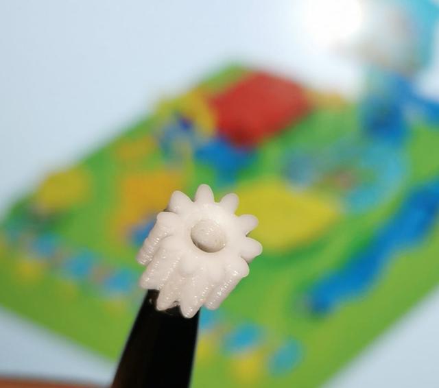 Replacement gear for "Crazy Ball" or "Tricky Golf" 3D model thumbnail