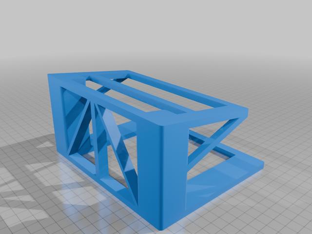 Guitar/Bass Pedal Riser -  (With Space Underneath) 3D model thumbnail
