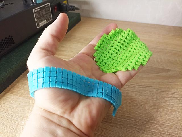3d Printed Fabric 3D model thumbnail