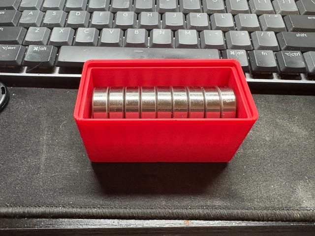 6000ZZ Bearings Gridfinity Bin 3D model thumbnail