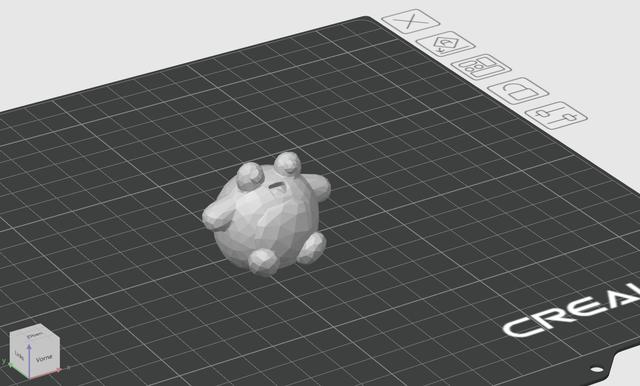 Frog Low-Poly 3D model thumbnail