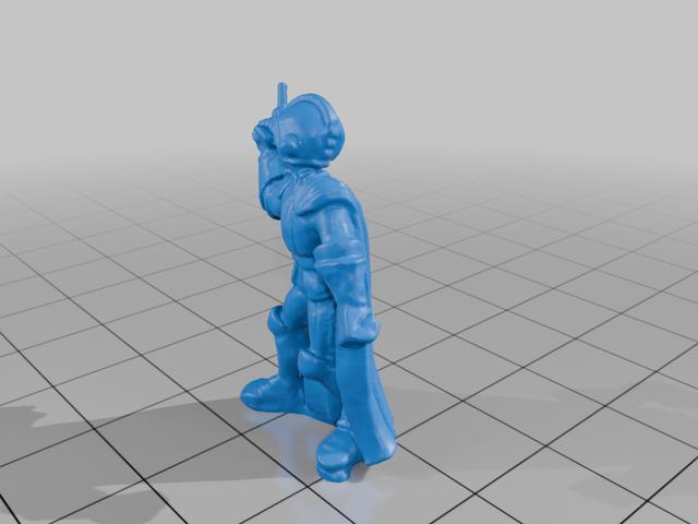 Chancellery Guard - Doctor Who 3D model thumbnail