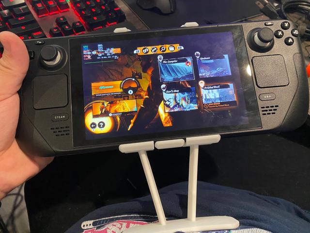 Steam DeckMate Belly Stand 3D model thumbnail