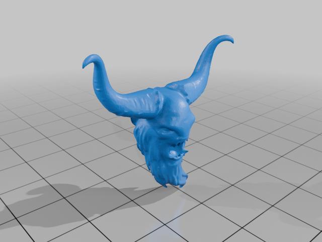 Snow Troll 3D model thumbnail
