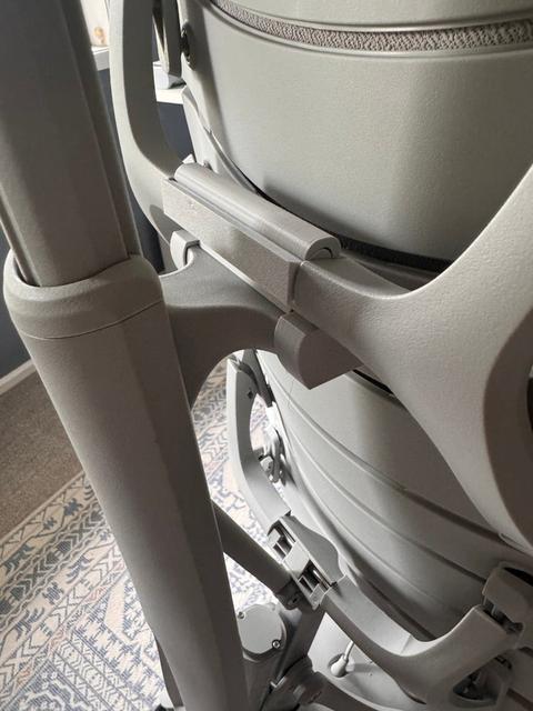 LiberNovo Omni - Seat Depth Mod - Backrest Fix 3D model thumbnail