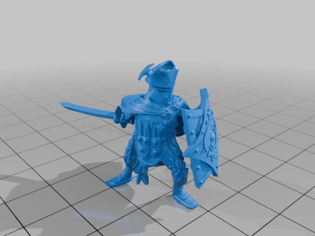 Dragon Legion General 3D model thumbnail