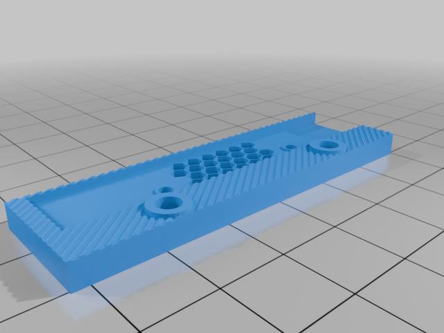 WS2812B LED PCB Mount for Snapmaker Original 3D model thumbnail