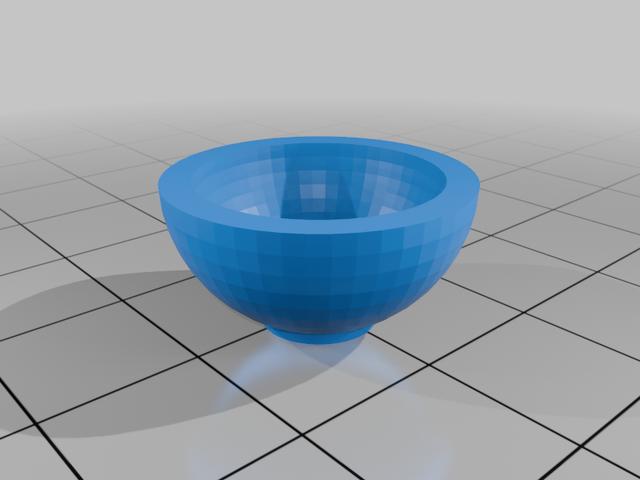 LPS/Doll Bowl 3D model thumbnail