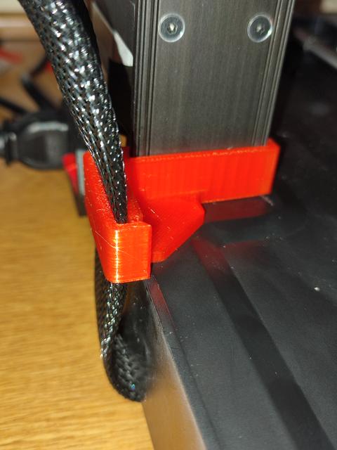 Ender3 KE Cable Clip 3D model thumbnail