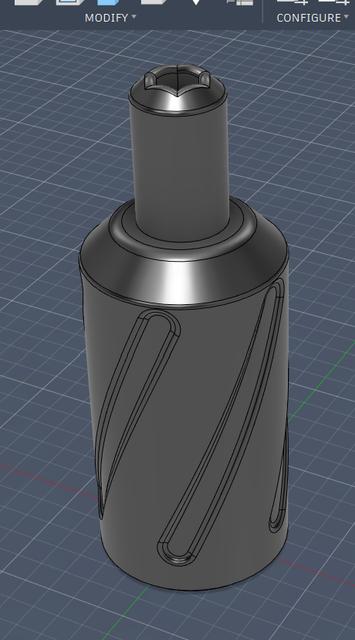 6.5mm microchemistry driver.  3D model thumbnail