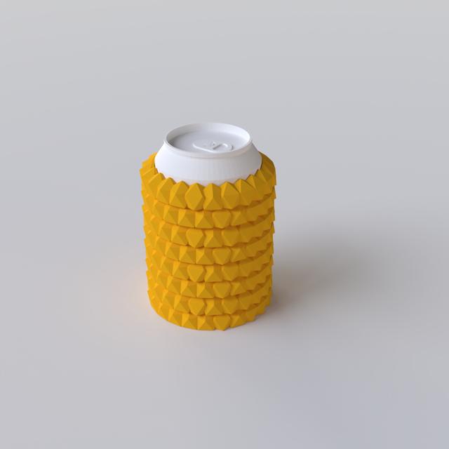 Can Holder - D20 - Dungeons and Dragons 3D model thumbnail