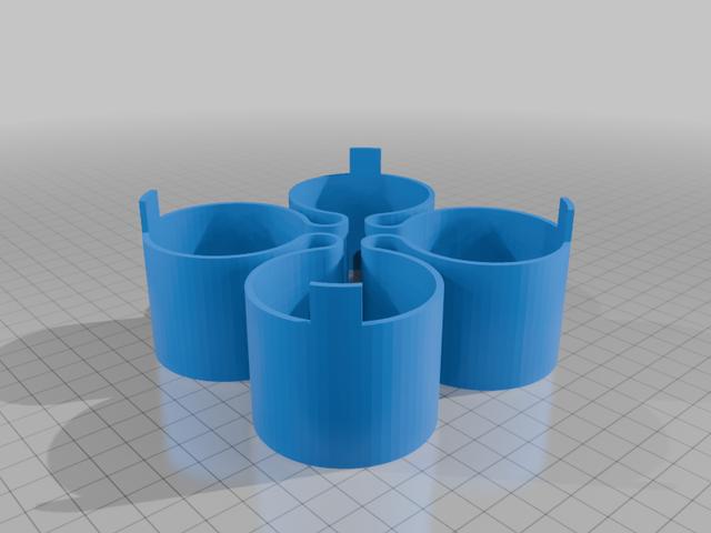 dolce gusto pod drainer 3D model thumbnail