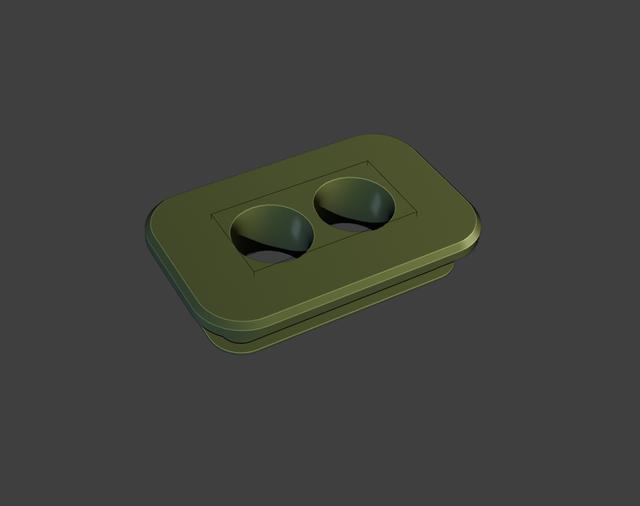 Snopax Wire Gasket 3D model thumbnail