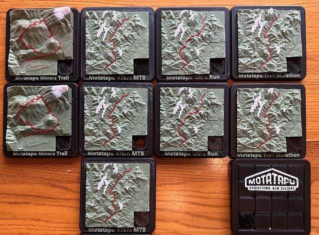 Motatapu Slider puzzles 4x4 3D model thumbnail