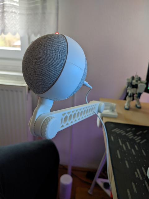 Logitech G Blue Yeti Orb RGB mount 3D model thumbnail
