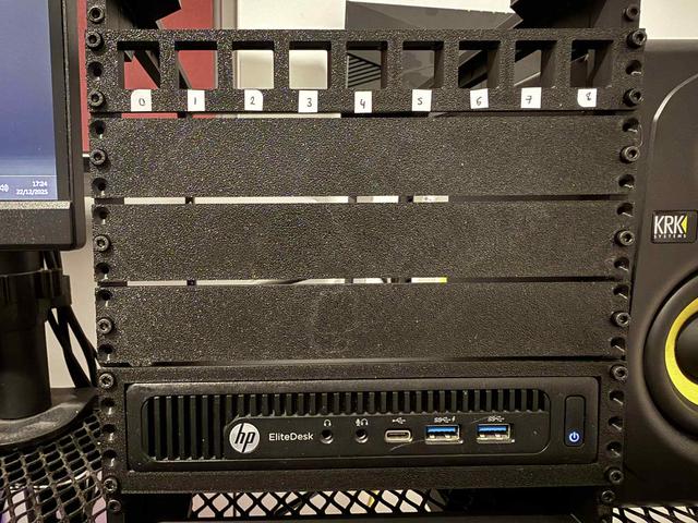 Blanking Plate for 19cm Network Rack 3D model thumbnail