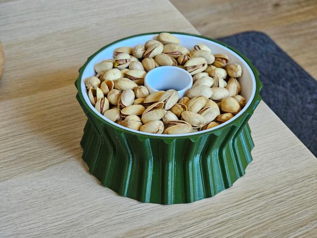 Pistachio bowl 3D model thumbnail