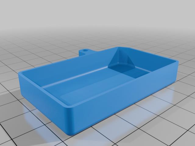 Kyosho DBX cover for battery/radio tray 3D model thumbnail