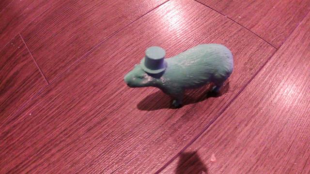 Fancy Capybara 3D model thumbnail