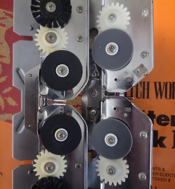 rubber wheel spacer for sinker plate 3D model thumbnail