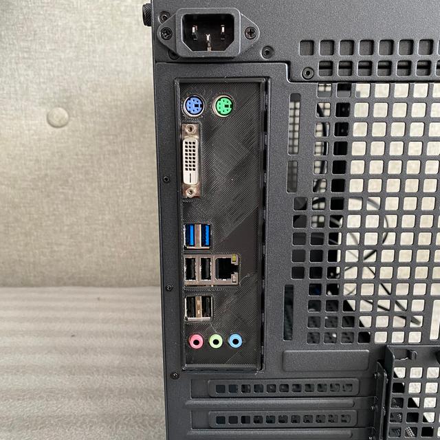 Asrock H110M-DGS Motherboard I/O Shield 3D model thumbnail