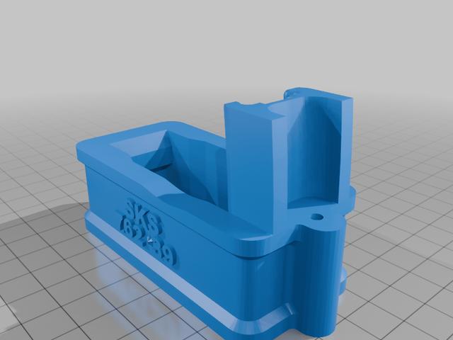 SKS mag speedloader 3D model thumbnail