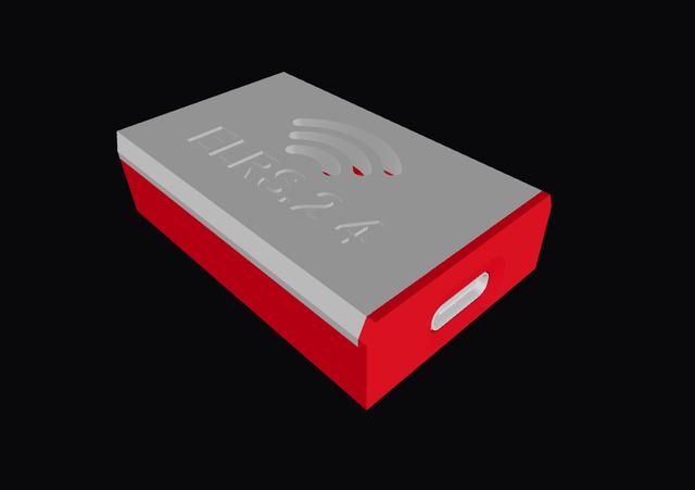 RP2040 CRSF to USB Gamepad 3D model thumbnail