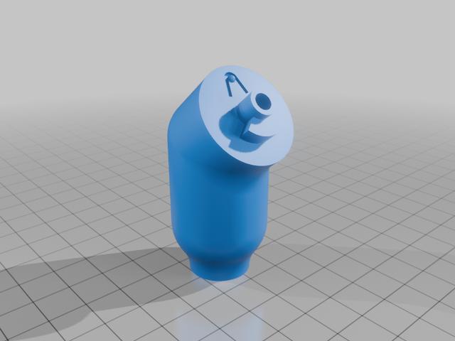 Logitech Z-5500 stand adapter 3D model thumbnail