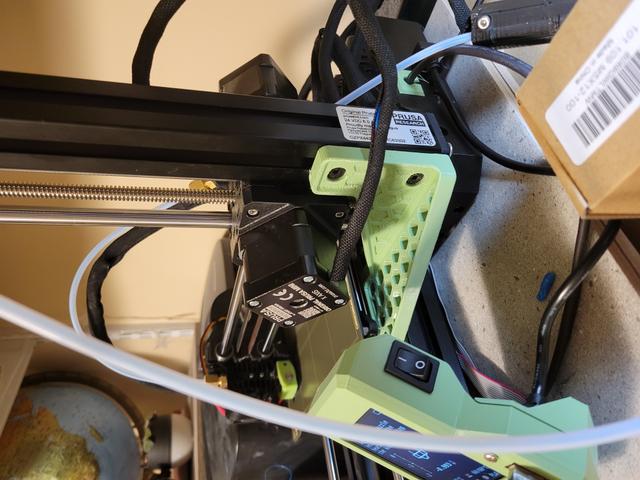 Prusa Mini Z-axis Brace (deeper holes) 3D model thumbnail