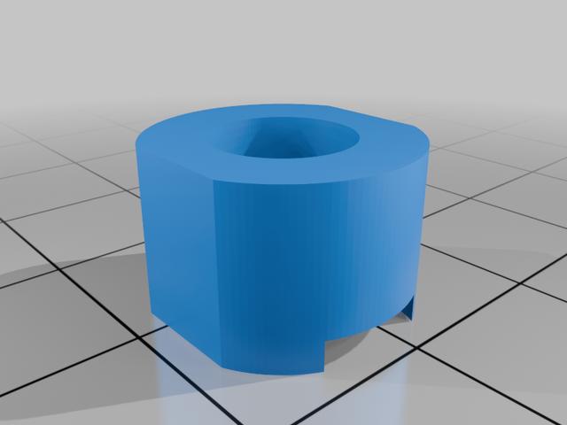 PSA ARV bolt catch extension 3D model thumbnail