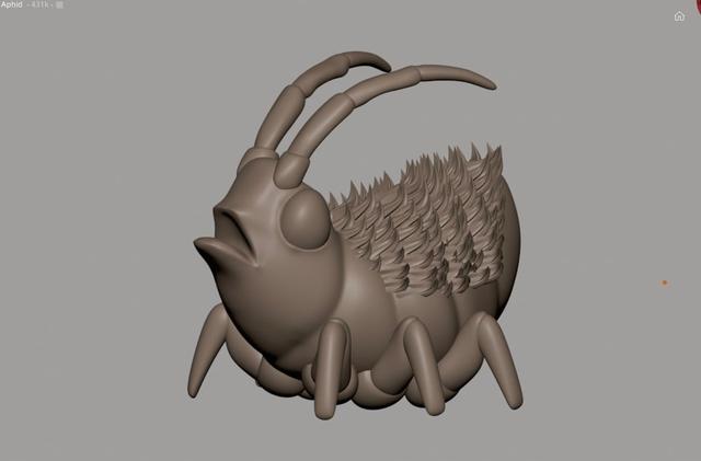 The Wooly Aphid  3D model thumbnail