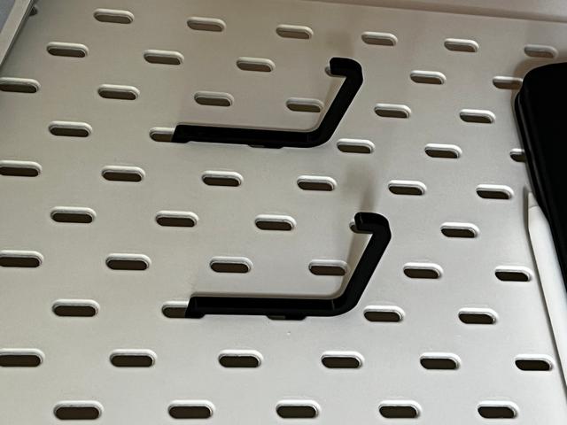 Ikea Skadis longer hook 3D model thumbnail