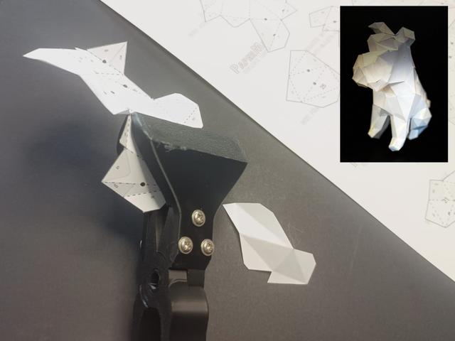 Folding pliers for 3D paper objects (papermaker) 3D model thumbnail