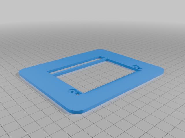 BYD sealion 7 boot base cover handle replacement 3D model thumbnail