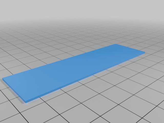 flat shims 3D model thumbnail