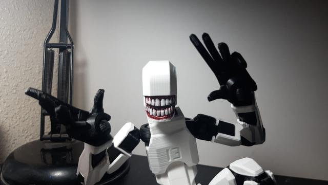 DUMMY 13 Monster Smile 3D model thumbnail