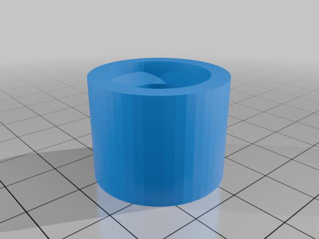 Tama First Chair Bottom Spacer Bushing 3D model thumbnail