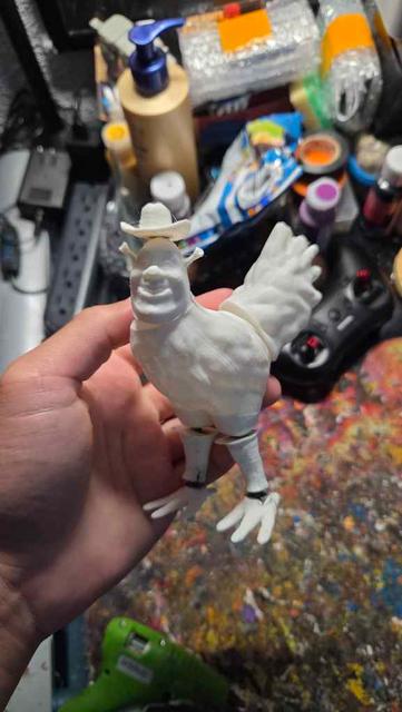Articulated shrekin 3D model thumbnail