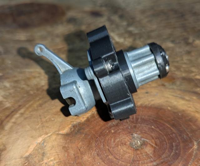 Tamiya Hilux Blazing Blazer wheel adapter  3D model thumbnail