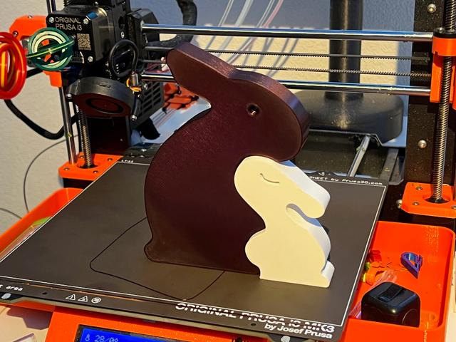 Two Bunnies Remix 3D model thumbnail