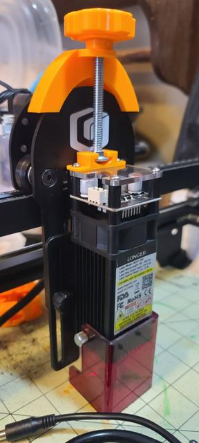 Longer Ray5 10watt Fine-tuning Height Adjustment (no drilling) 3D model thumbnail