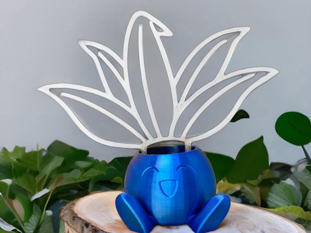 TRELLIS for Oddish Planter Eyesmile 3D model thumbnail
