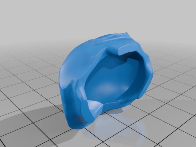 Alternate lps Owl head edited for bjd body 3D model thumbnail