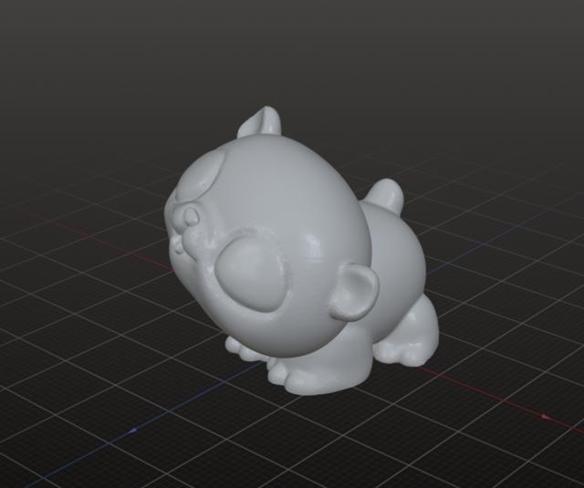 LPS Hampster 3D model thumbnail