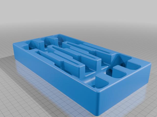 gedore 1504 baco vijl/rasp insert  3D model thumbnail