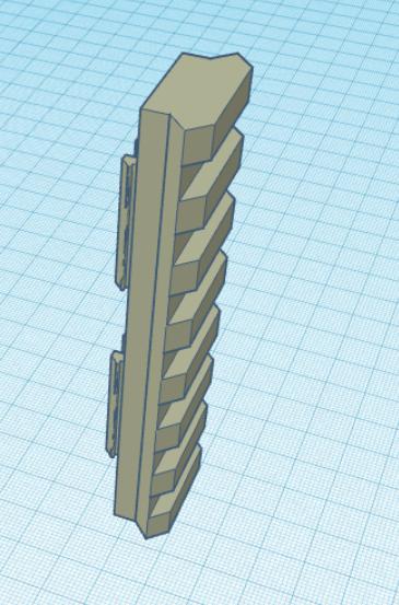 pk squire picatinny 3D model thumbnail