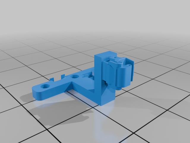 Hornby Knuckle coupler 3D model thumbnail