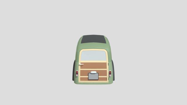 FIAT 500-B BELVEDERE for 3D-printing 3D model thumbnail