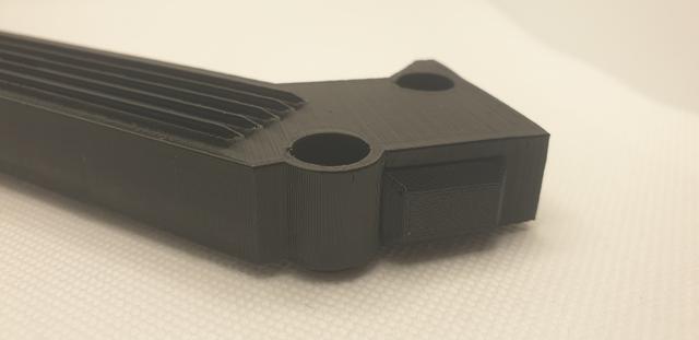 Blank for switch hole on LED Light Bar for Prusa Mini 3D model thumbnail