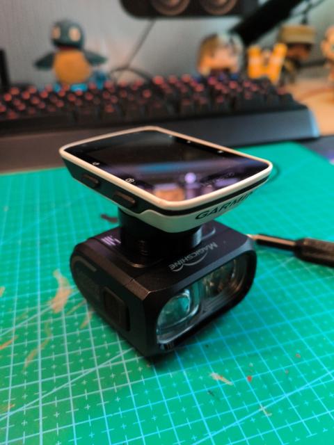 MagicShine HORI Top Mount for Garmin 3D model thumbnail